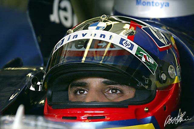 Qualifying Report - Montoya leads Williams 1-2
