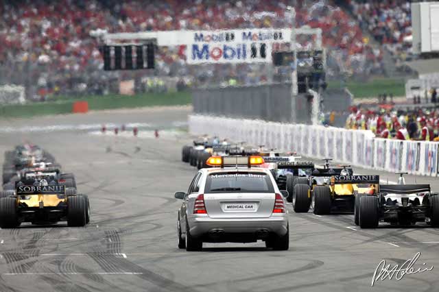 Race incidents from Hockenheim