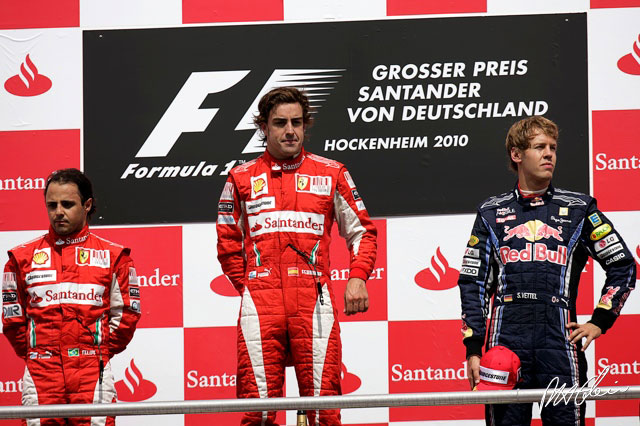Race Notes - Alonso leads Ferrari 1-2 to win German GP