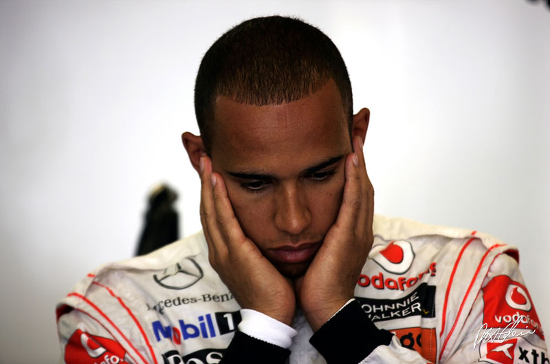 Hamilton confirms Scherzinger split