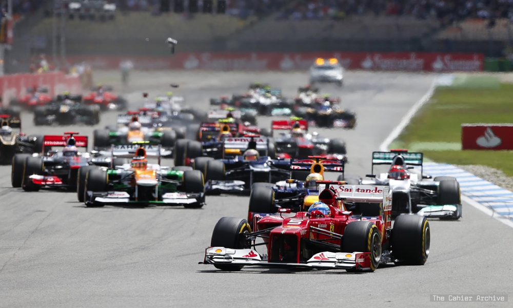 Race Report - Alonso wins tight Hockenheim battle