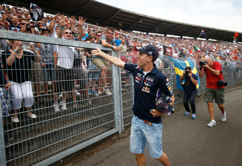 Vettel blamed for turning off Hockenheim crowd