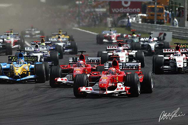 The 2005 Formula 1 driver line-up