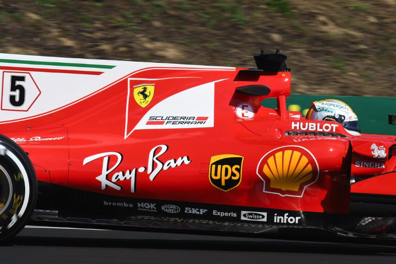 Qualifying Report - Ferrari front