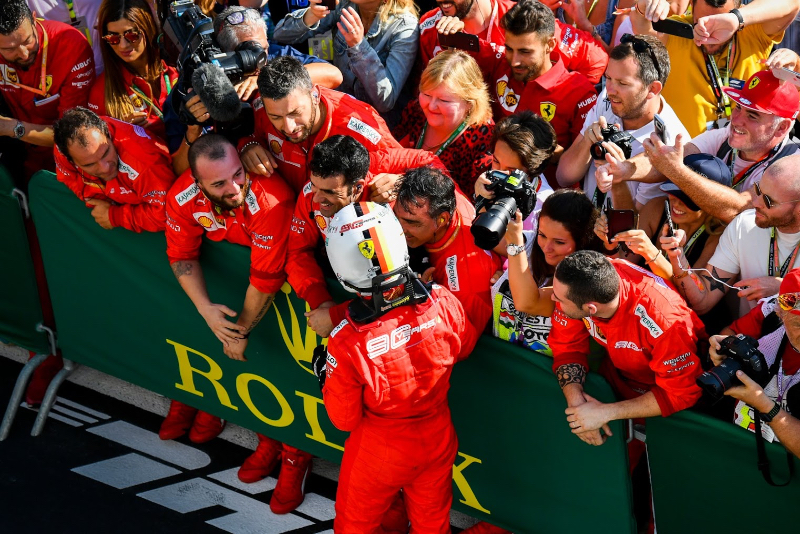 No pressure for Vettel in 2020 says Ecclestone