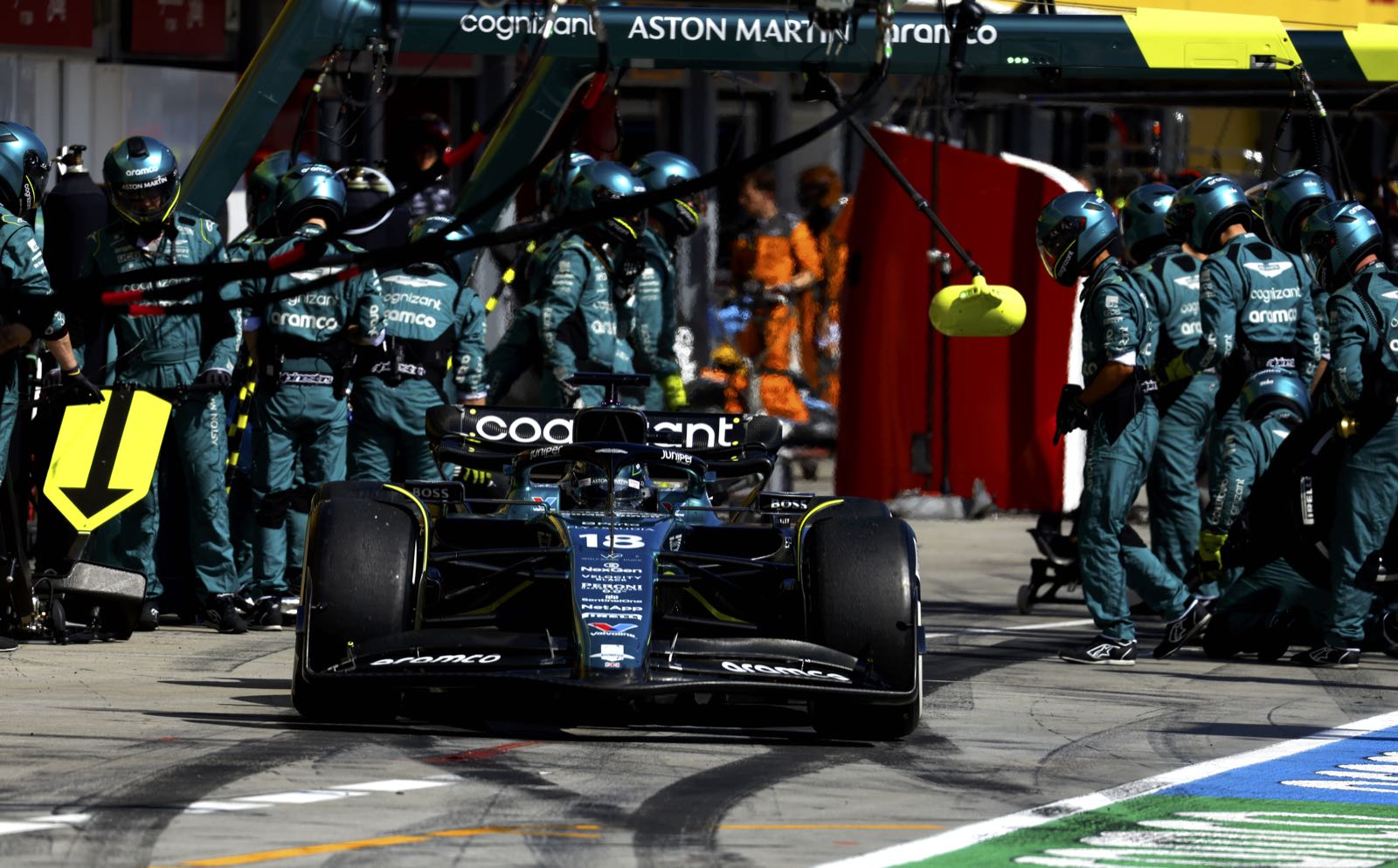 Aston Martin can't blame Pirelli for slump says Krack