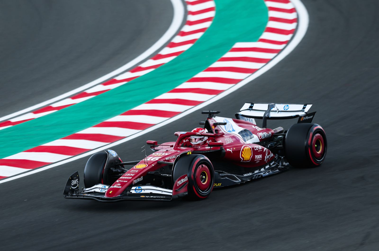 Ferrari not on McLaren planet yet says Leclerc