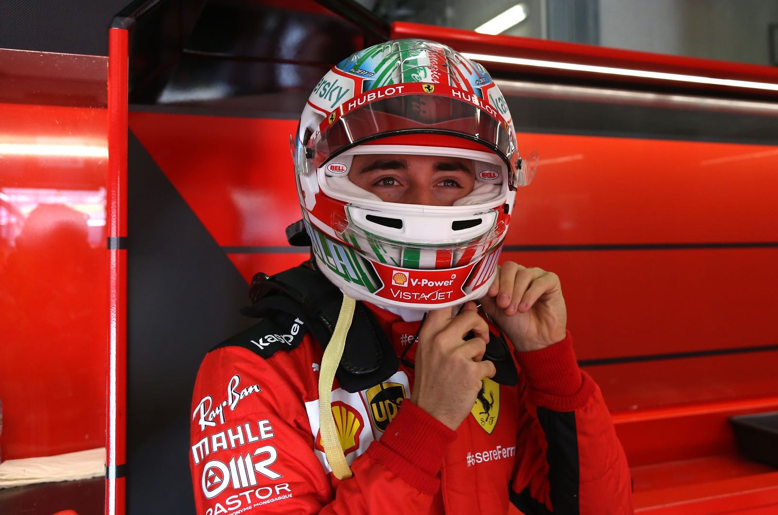 No Ferrari exit even with doubled salary sayz Leclerc