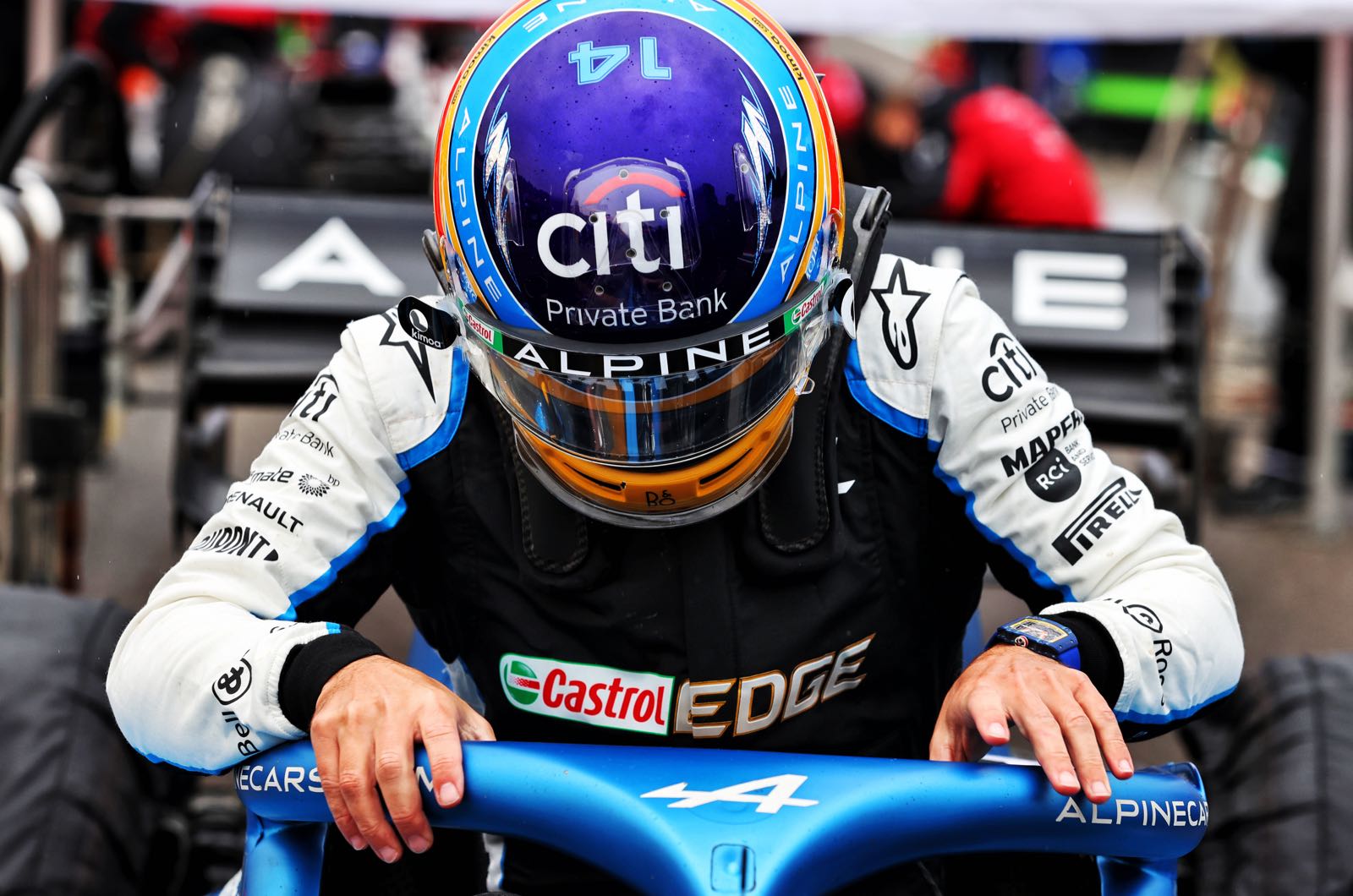 Alonso may not be as fast as before?