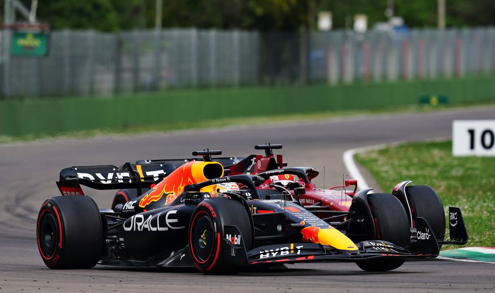 Verstappen not sure Red Bull is ahead of Ferrari