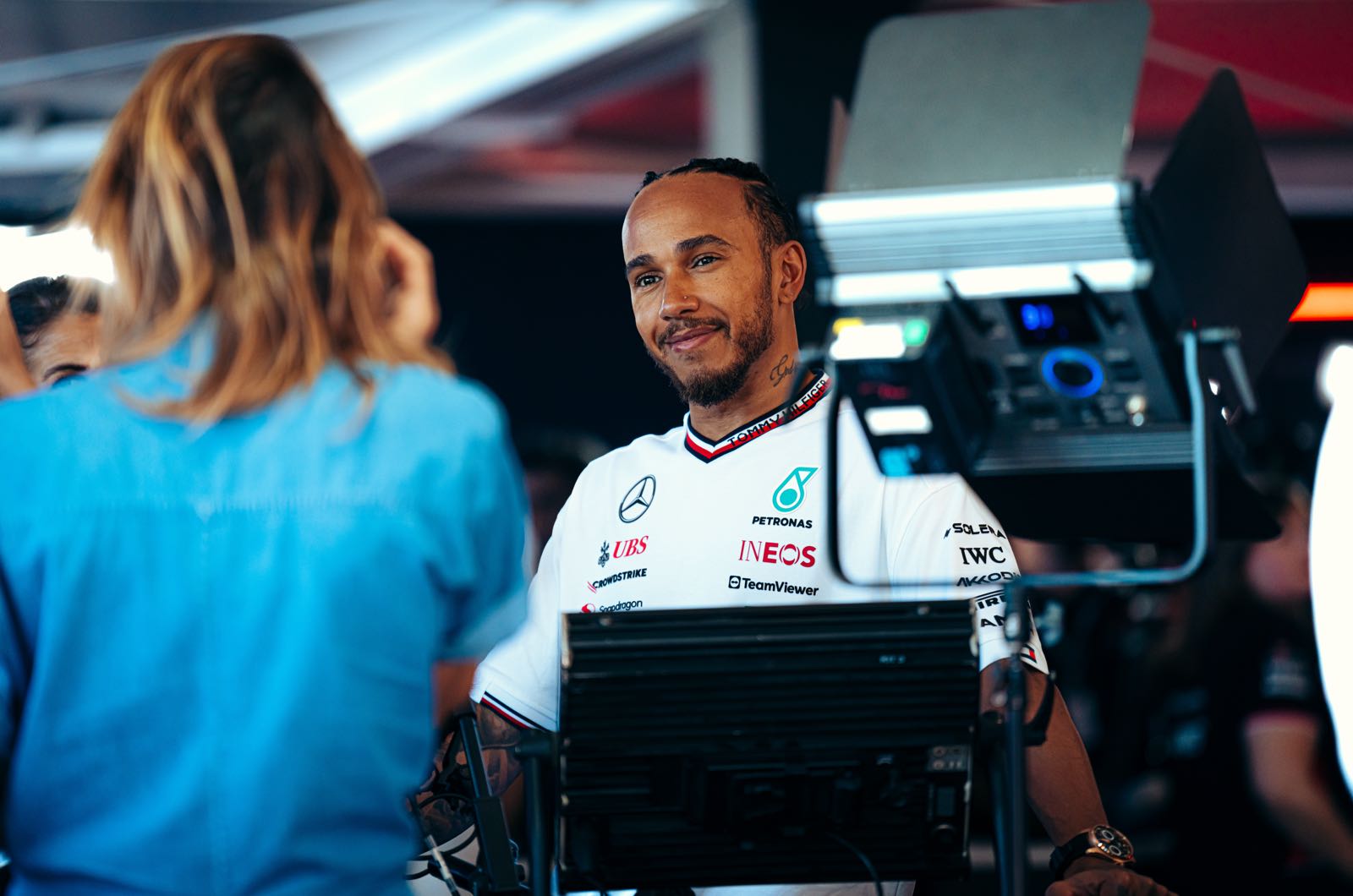 Practice 1 Report - Hamilton tops times