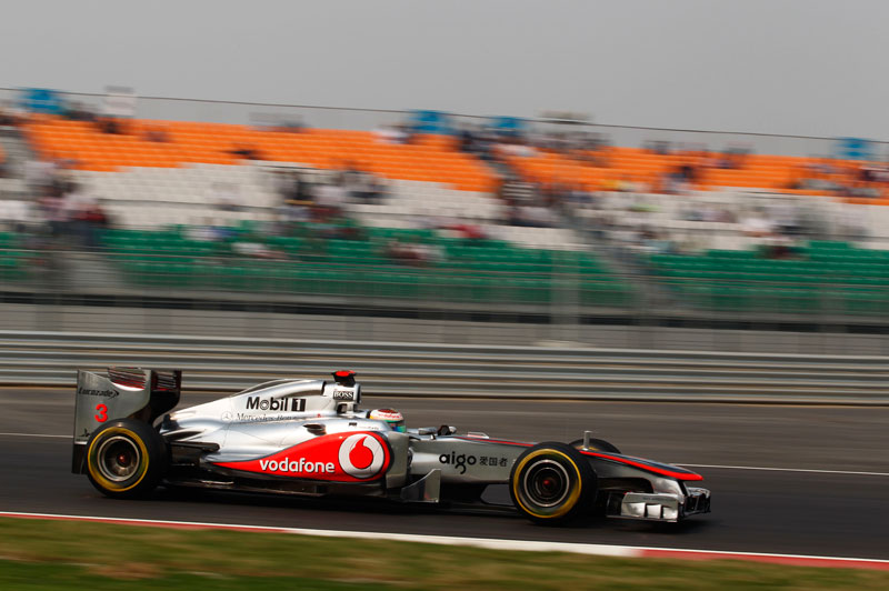Practice 1 Report - Hamilton quickest in India