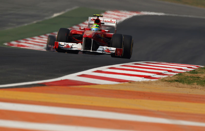Practice 2 Report - Massa tops second session in India