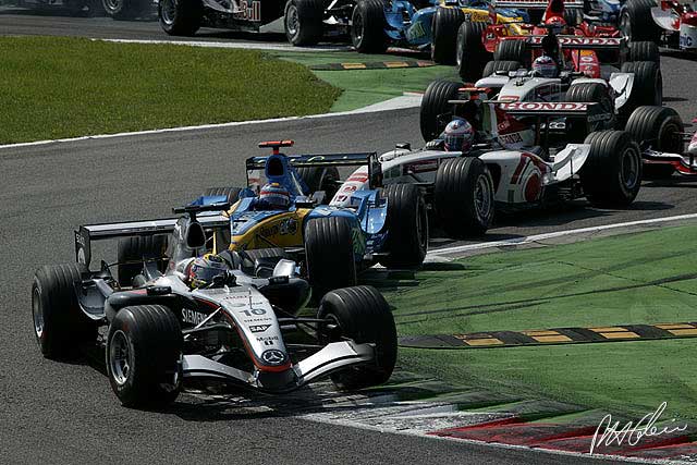 Race Notes - Montoya wins Italian GP