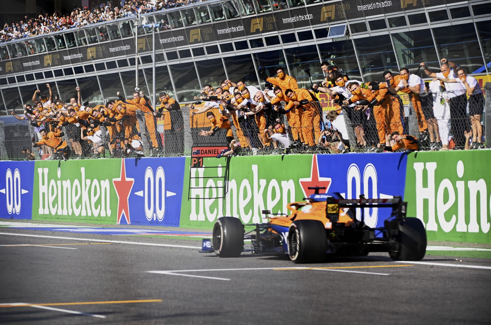 Race Notes - Ricciardo wins Italian GP in McLaren 1-2