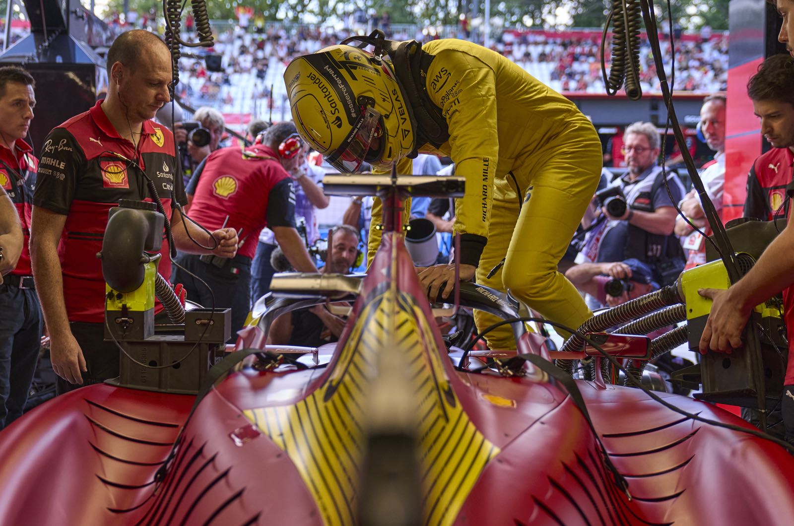 Ferrari chairman says Binotto-run team must mature