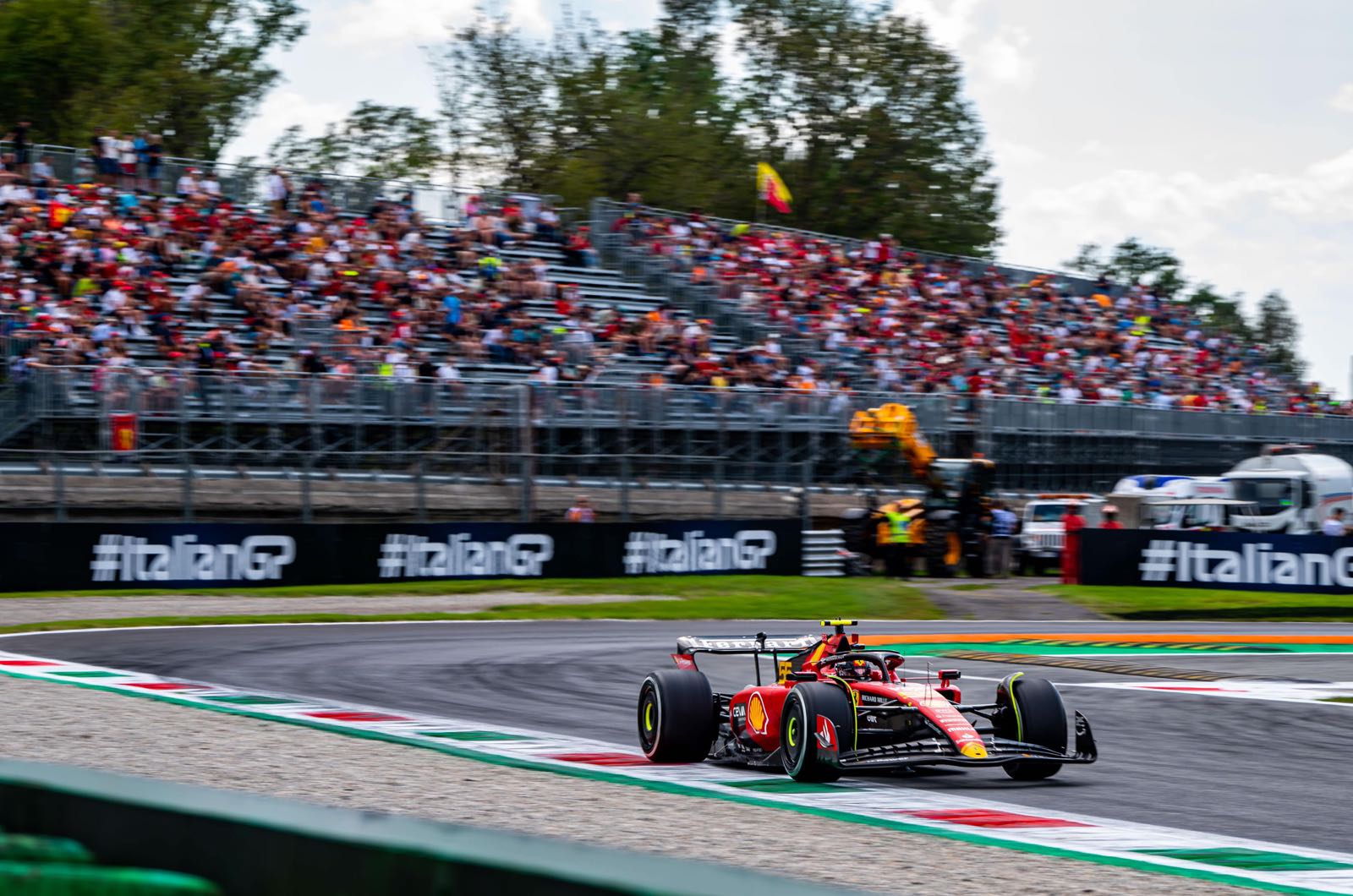 Ferrari squeezed engines at Monza