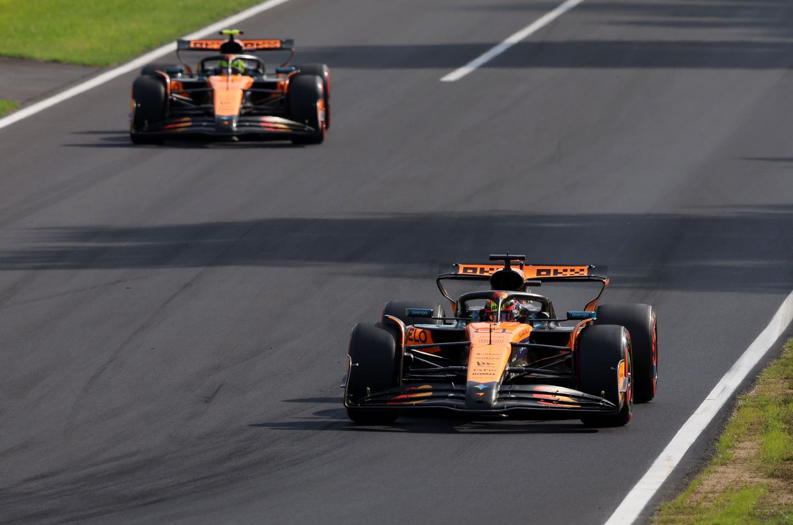 Booed Norris denies team order was Papaya rules