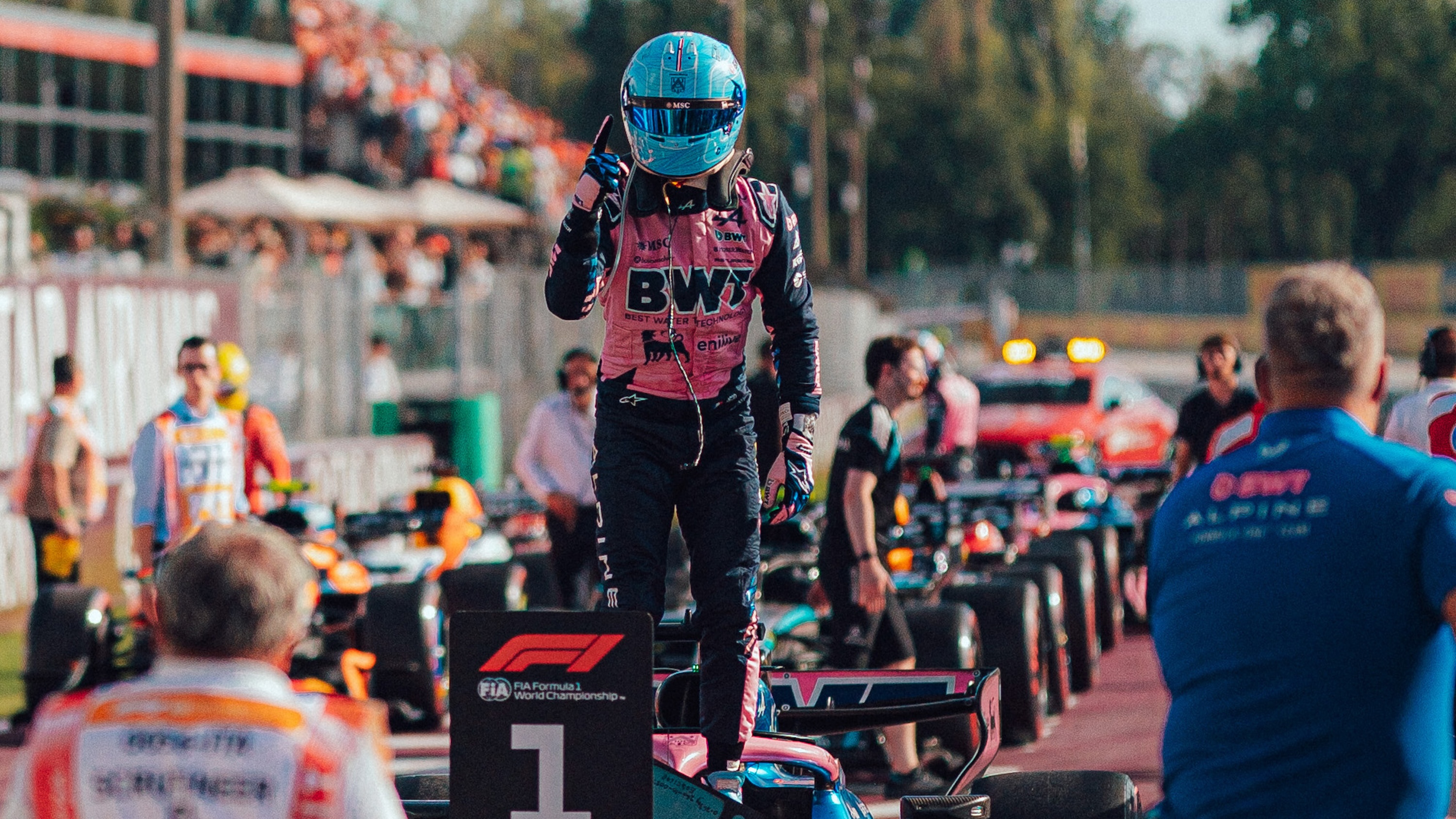 Gasly Secures Pole Position at Monza Amid Tire Concerns