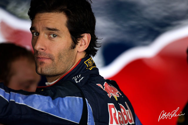 Mark Webber's late season slide due to broken shoulder?