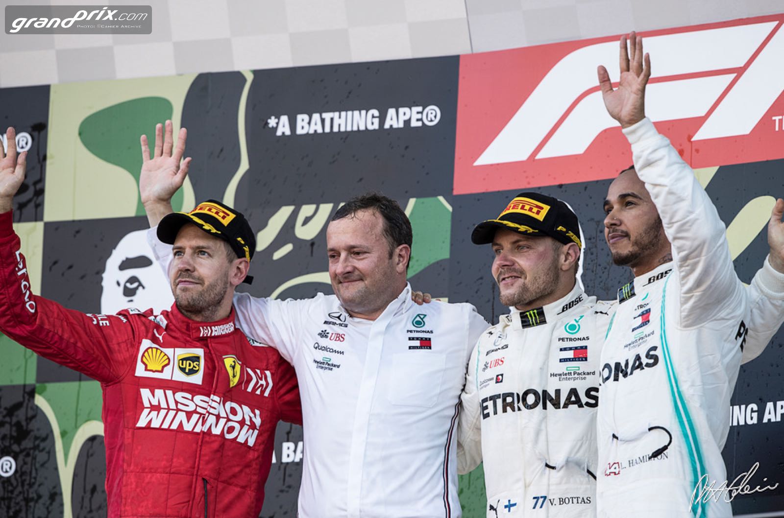 Bottas says Mercedes not considering Vettel