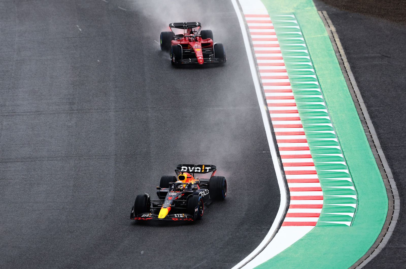 Race Notes - Verstappen wins rain-shortened Japanese GP and takes title