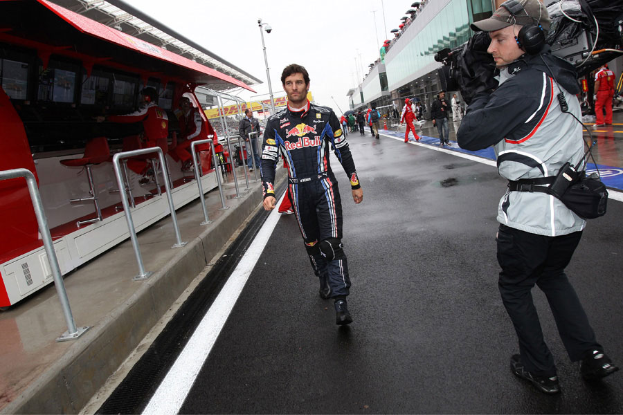 Webber - sinner or sinned against?