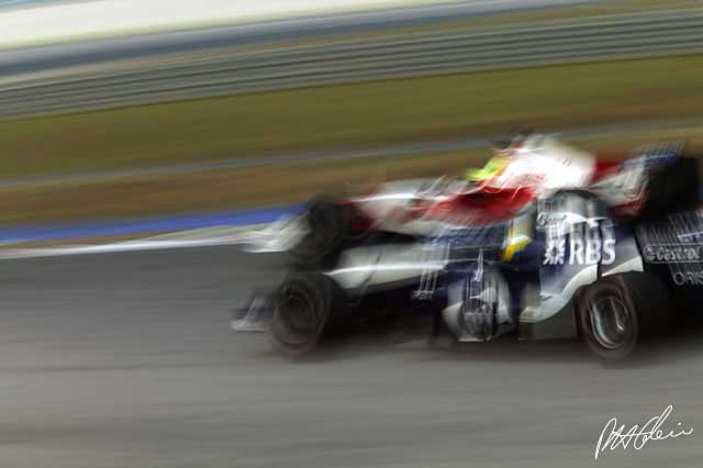 Race incidents from Sepang