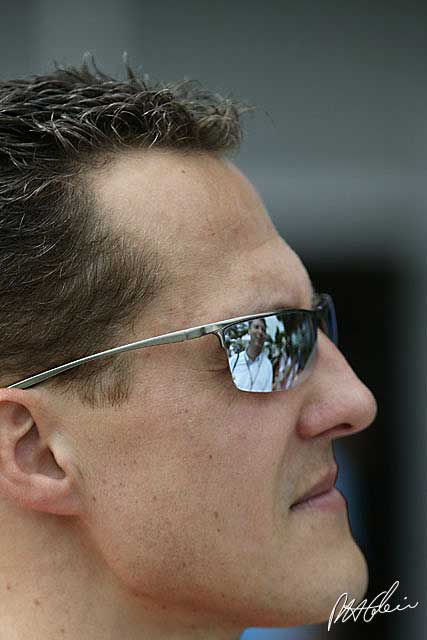 Schumacher and Kovalainen