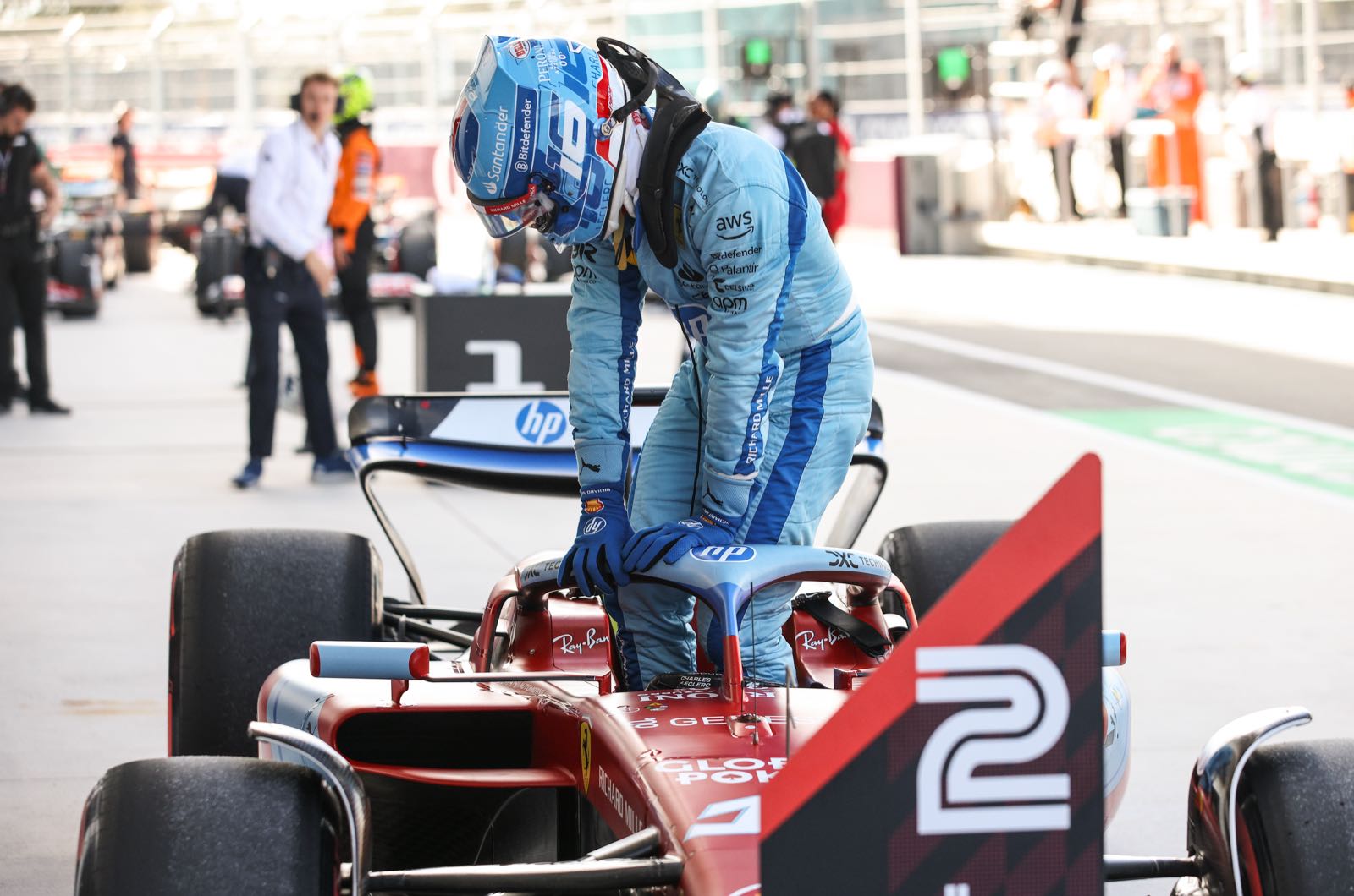 Leclerc fell out with departing race engineer