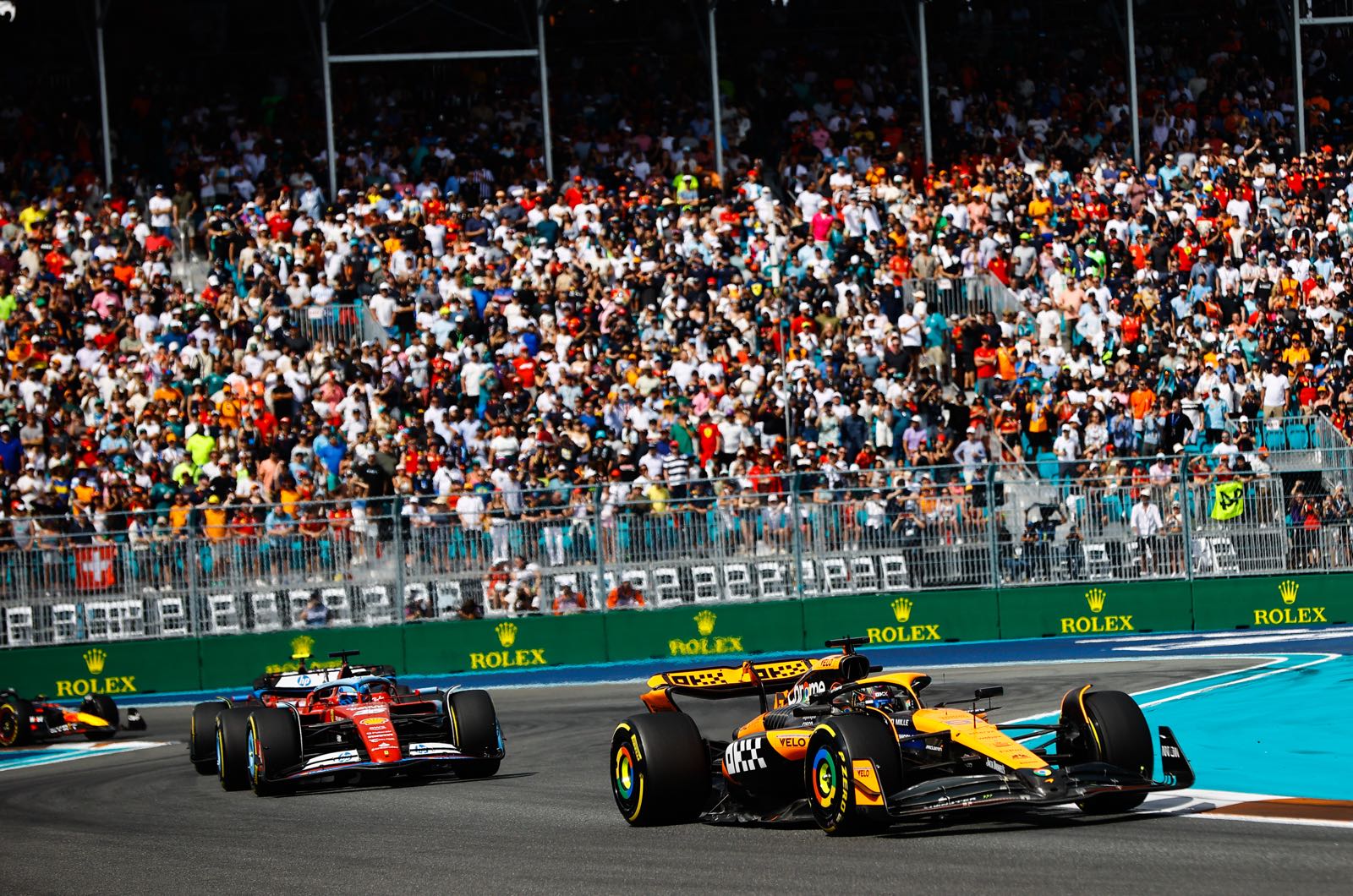Ferrari, McLaren, ending Red Bull's comfort zone era
