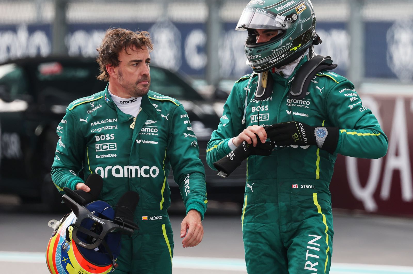 Alonso learned Aston upgrade plan in the media