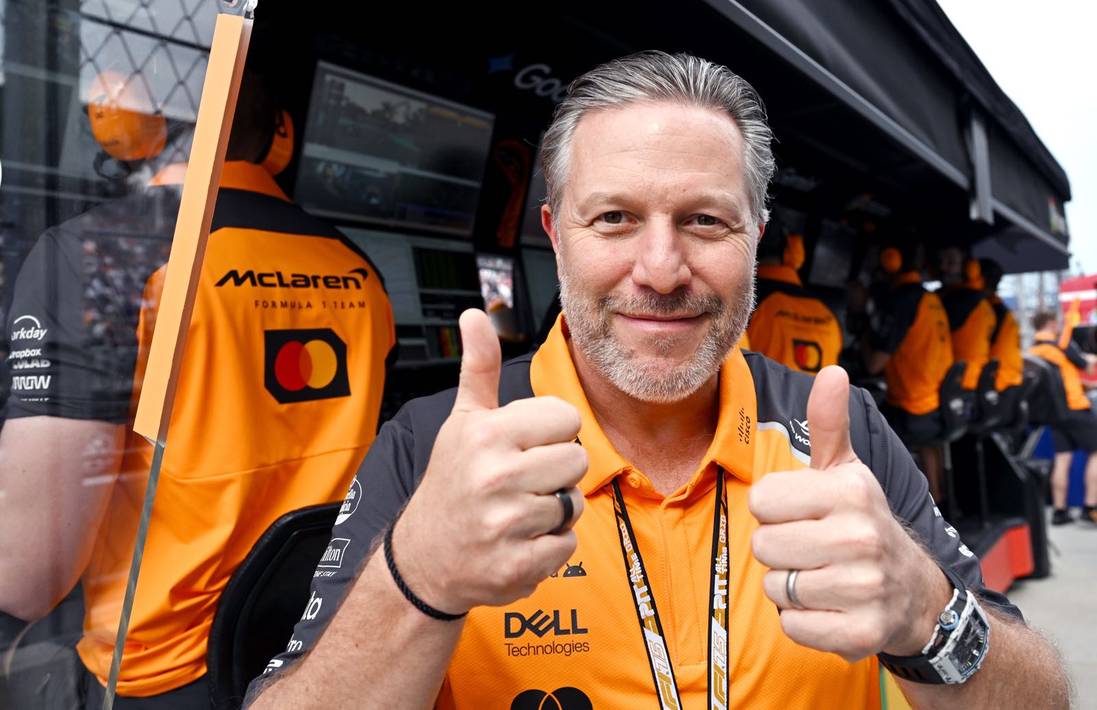 Piastri still not yet clear McLaren number 1 says Brown