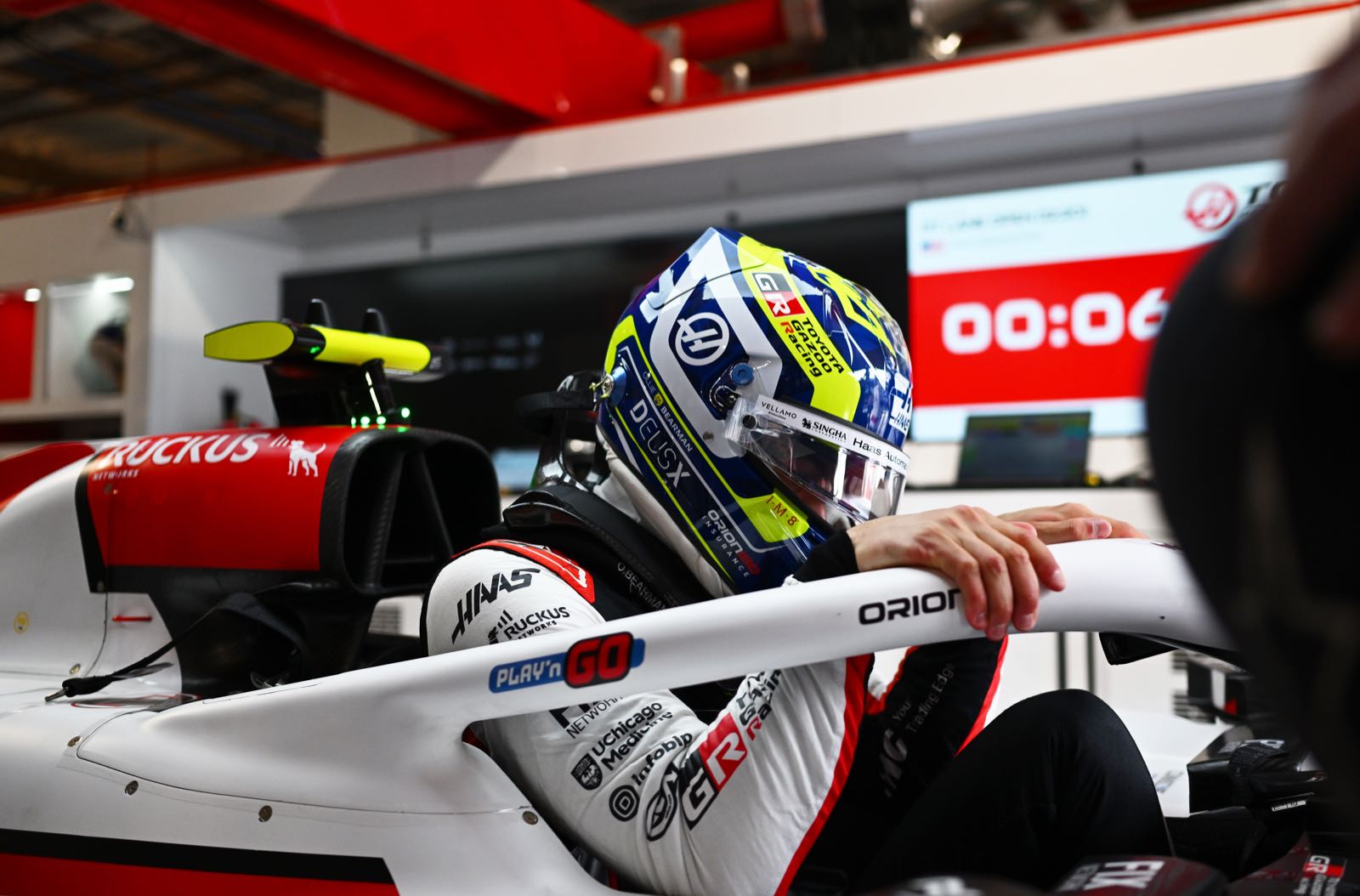 Bearman calm over Ferrari future as Hamilton stays
