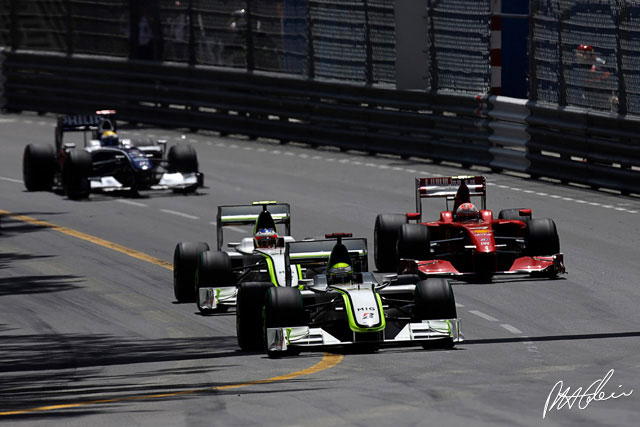 Race Notes - Button wins Monaco GP in Brawn 1-2