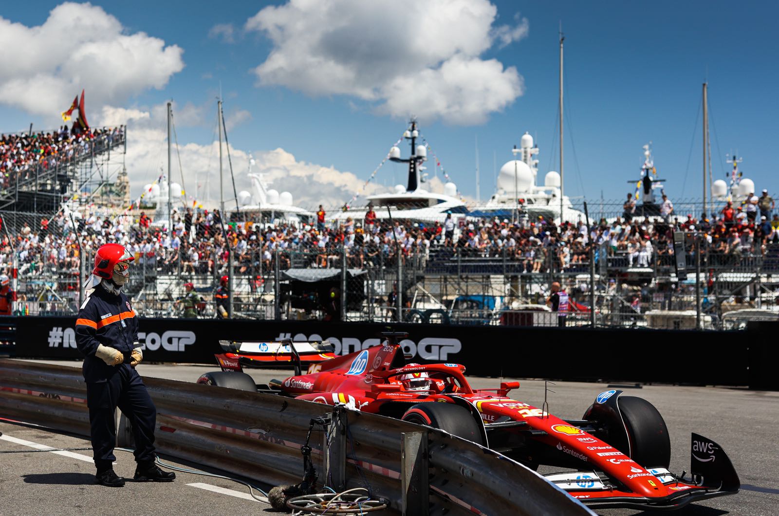Qualifying Report - Leclerc shines on pole