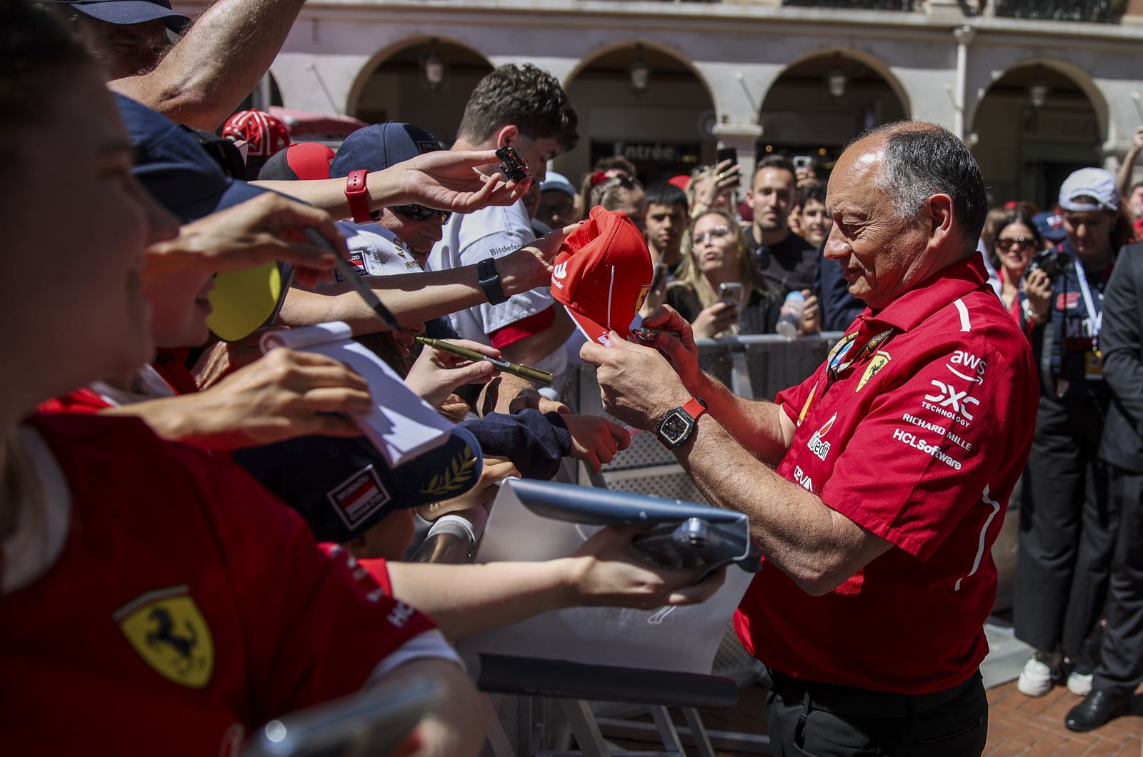 Little known about Vasseur's paddock exit