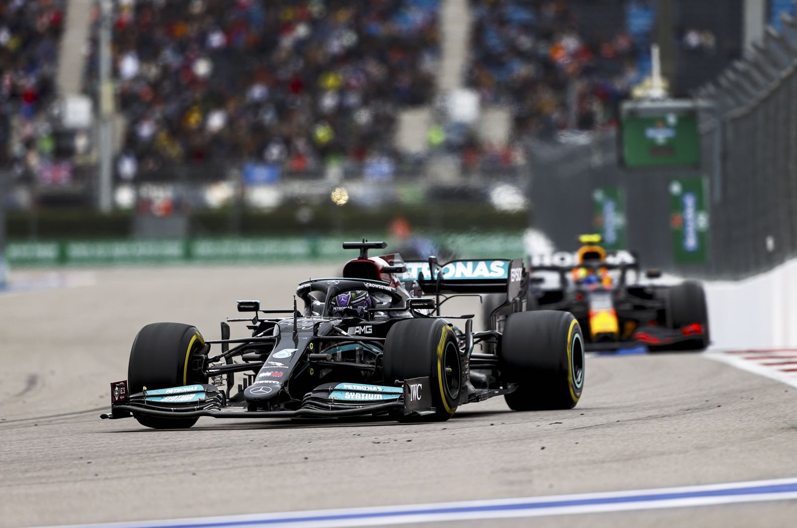 Hamilton hints silver livery likely in 2022