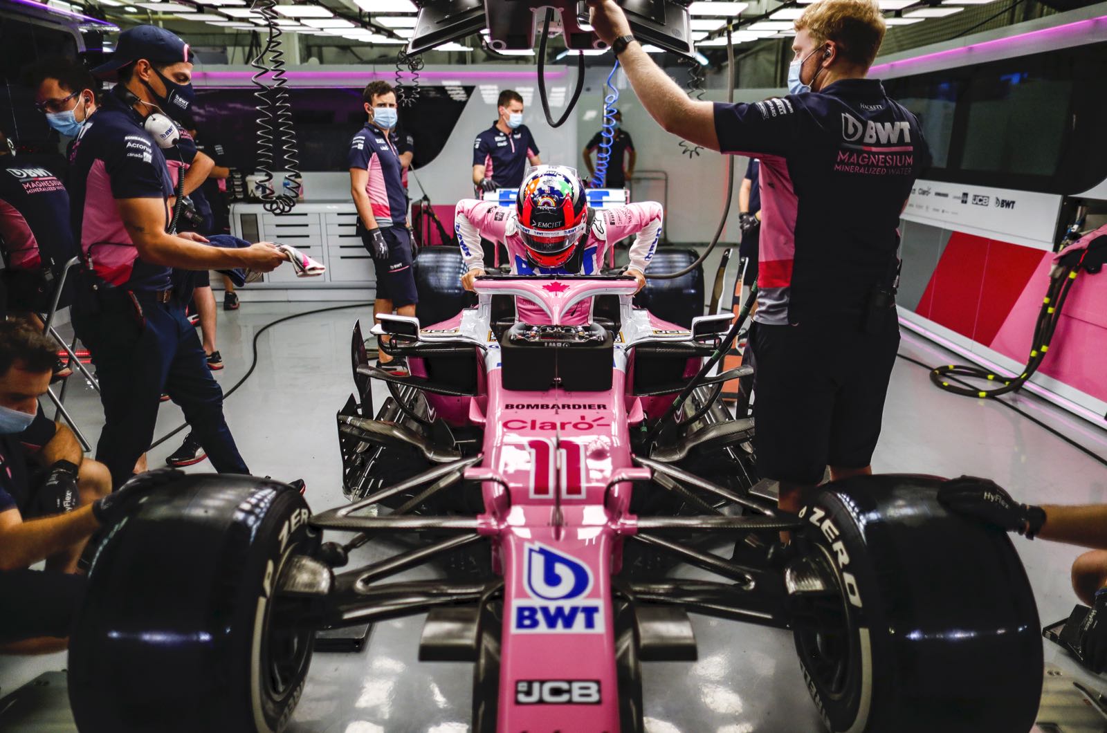 Perez just said hello to Red Bull's Marko in Bahrain