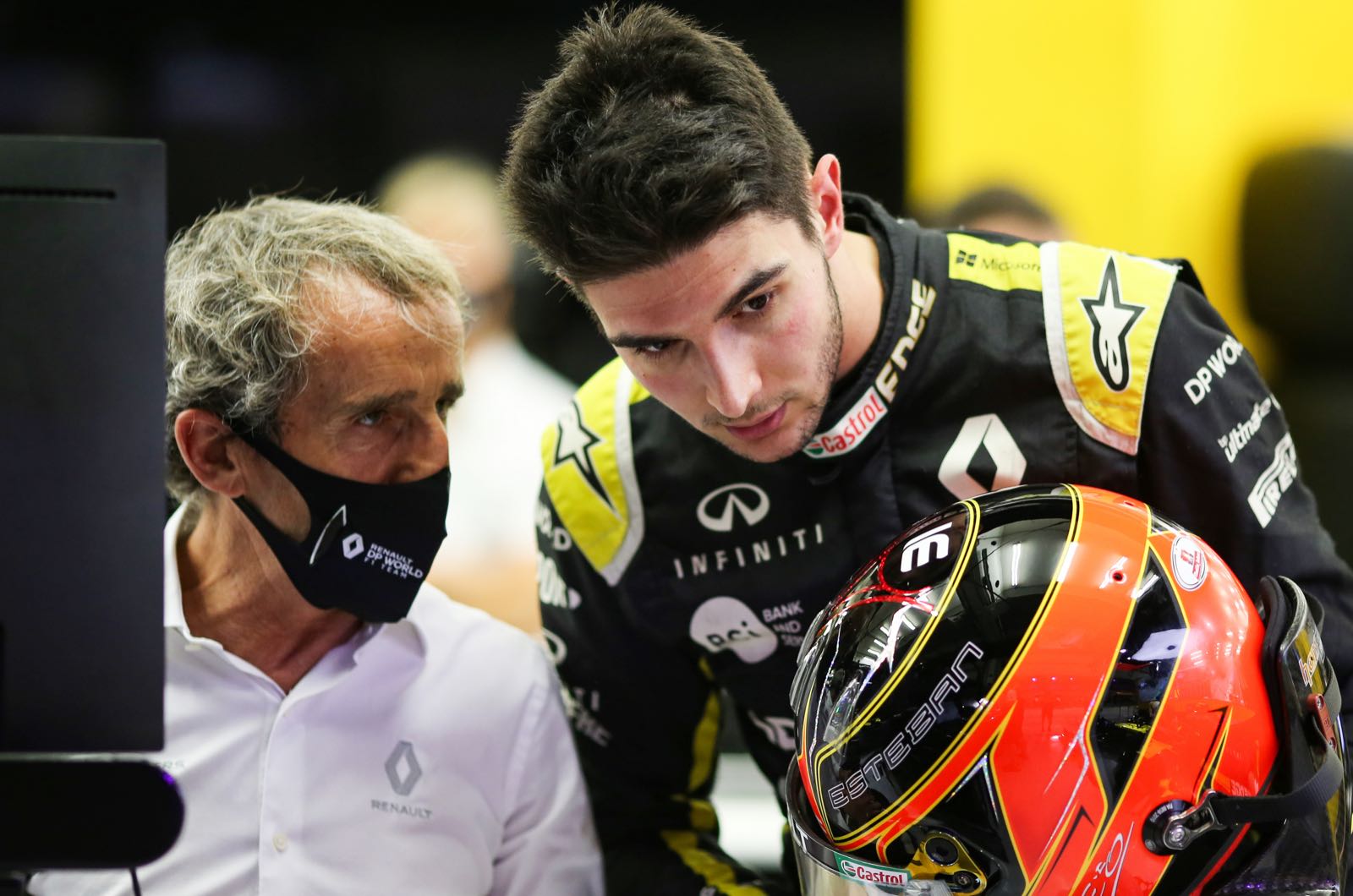 Ocon smiles at claims he will beat Alonso