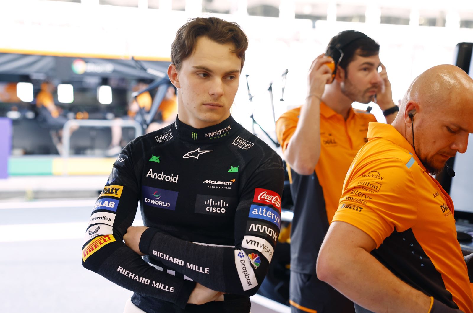 Friday Report - Piastri quickest as wet session limits running