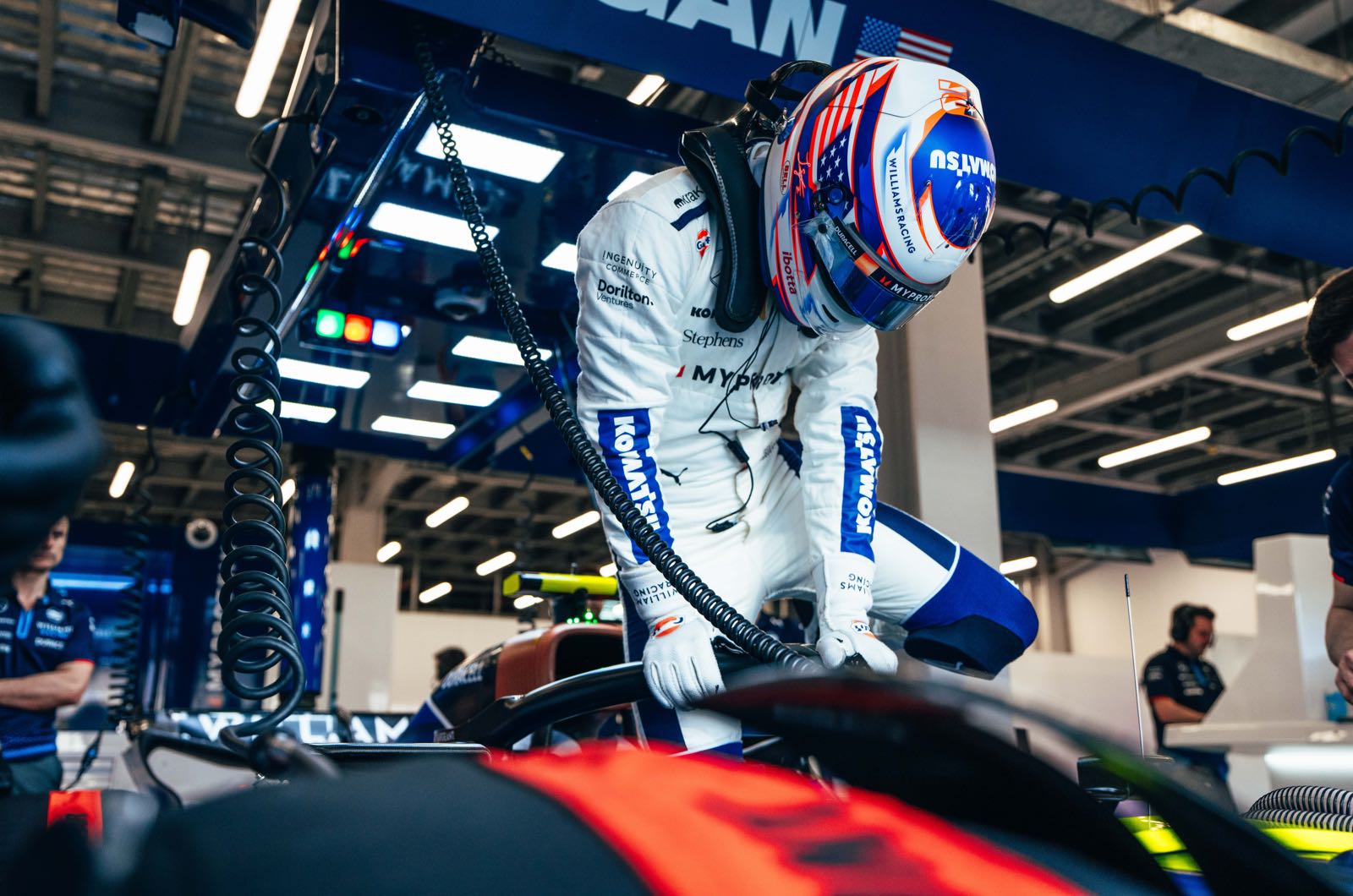 Sargeant crashed Albon's repaired chassis at Suzuka