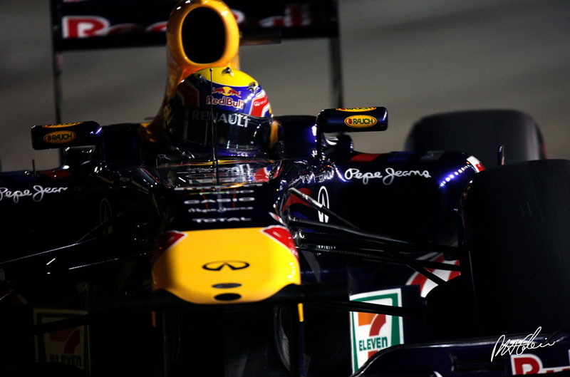 Practice 3 Report - Webber fastest in final Singapore practice