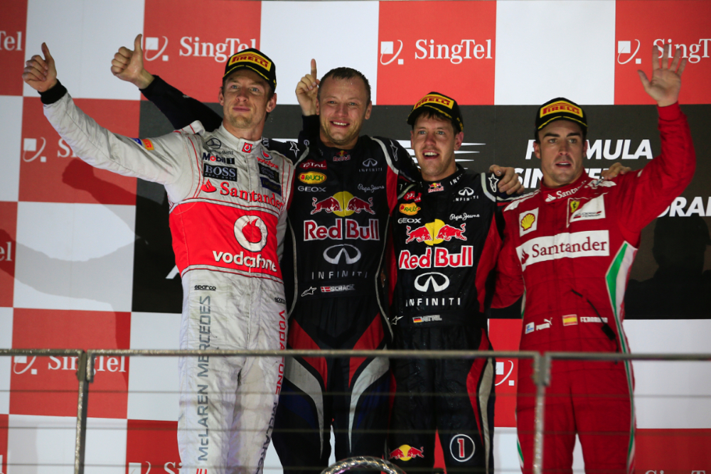Race Notes - Vettel wins in Singapore