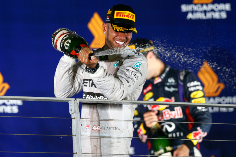 Race Notes - Hamilton wins Signapore GP