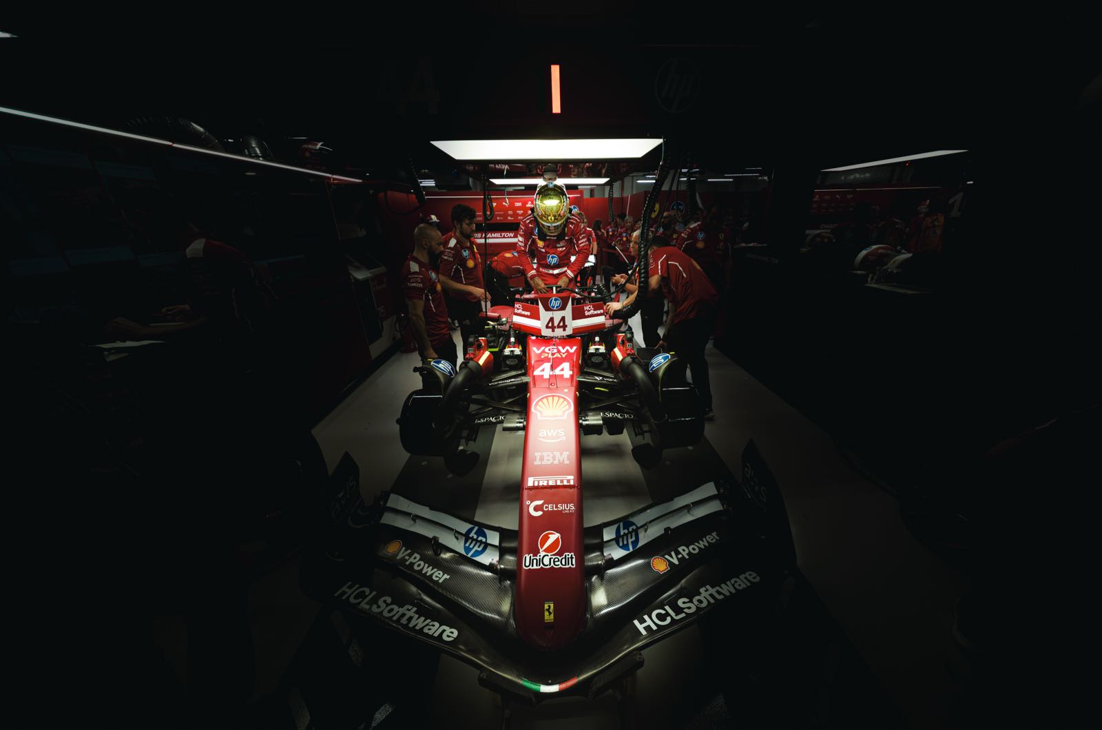 Hamilton defends Ferrari as pressure mounts on Vasseur
