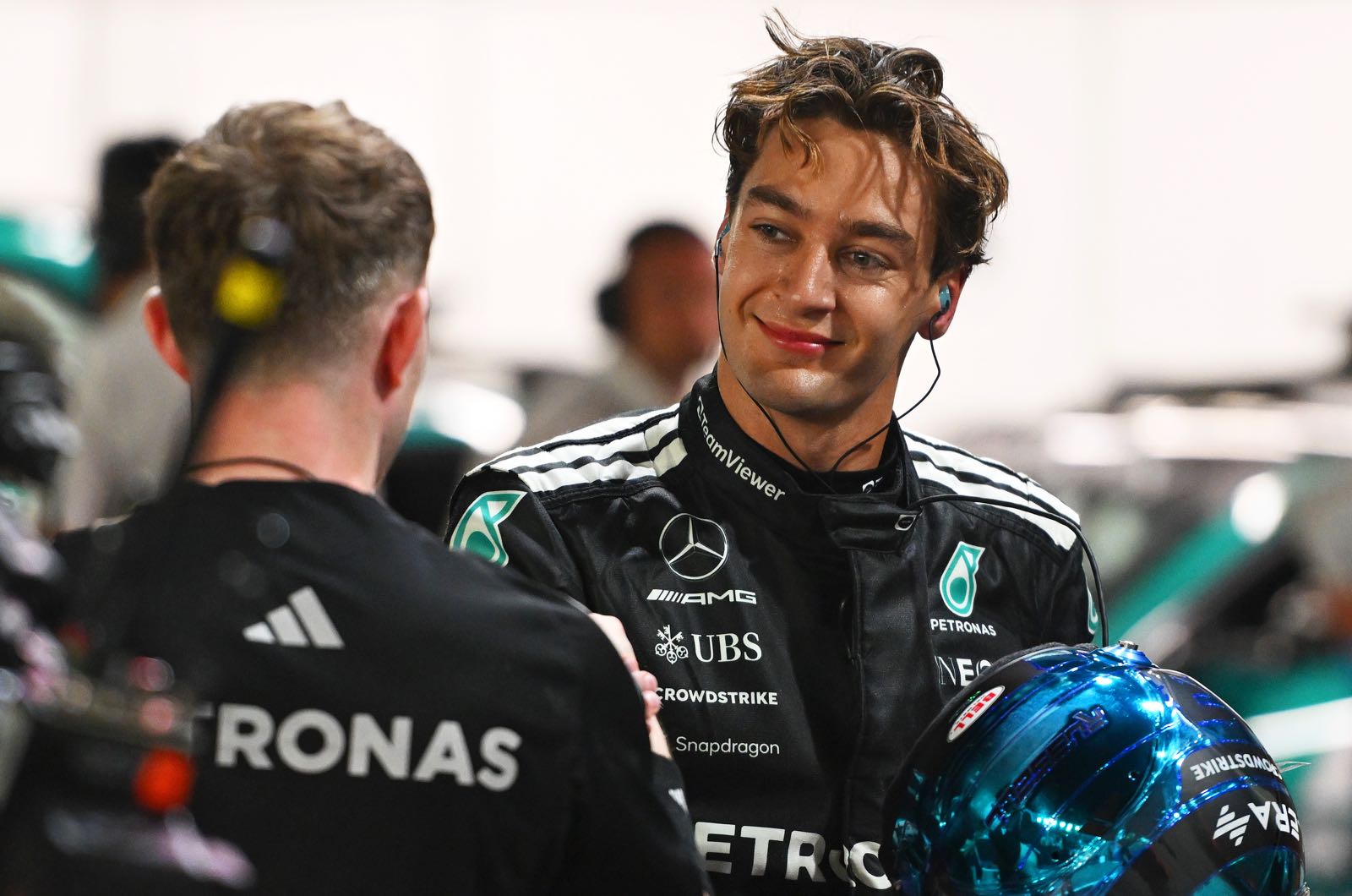 Wolff says Russell deal confirmed after Singapore win