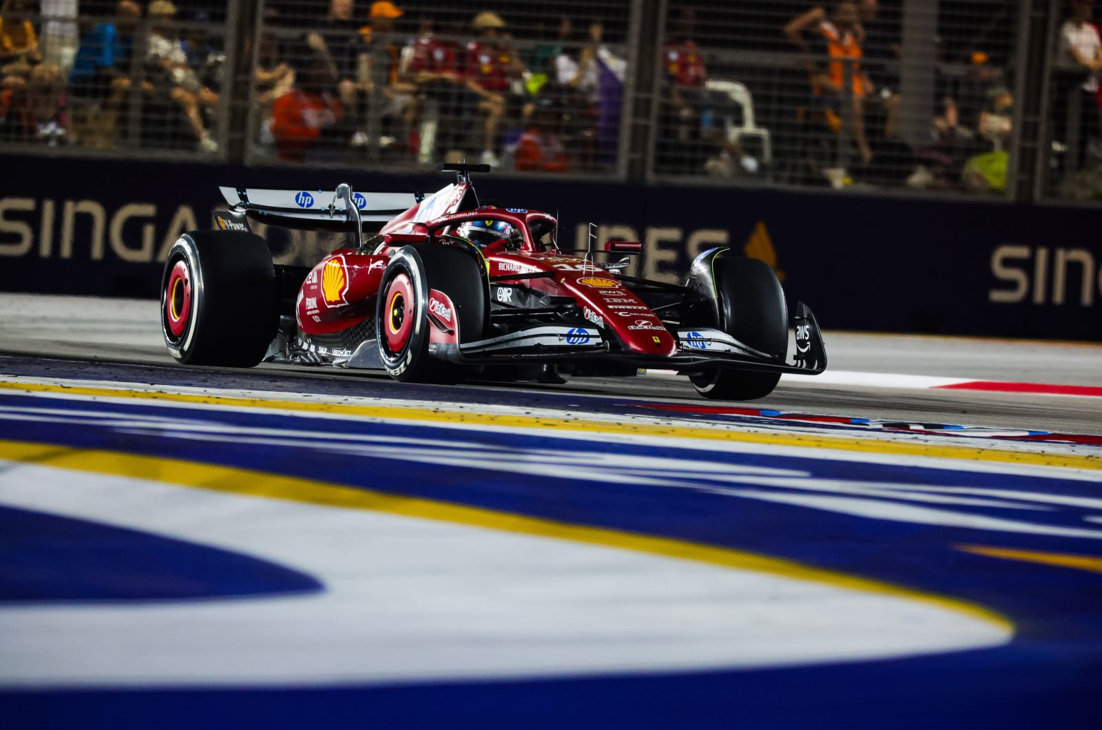 Practice 1 Report - Leclerc leads dusty opening Vegas practice