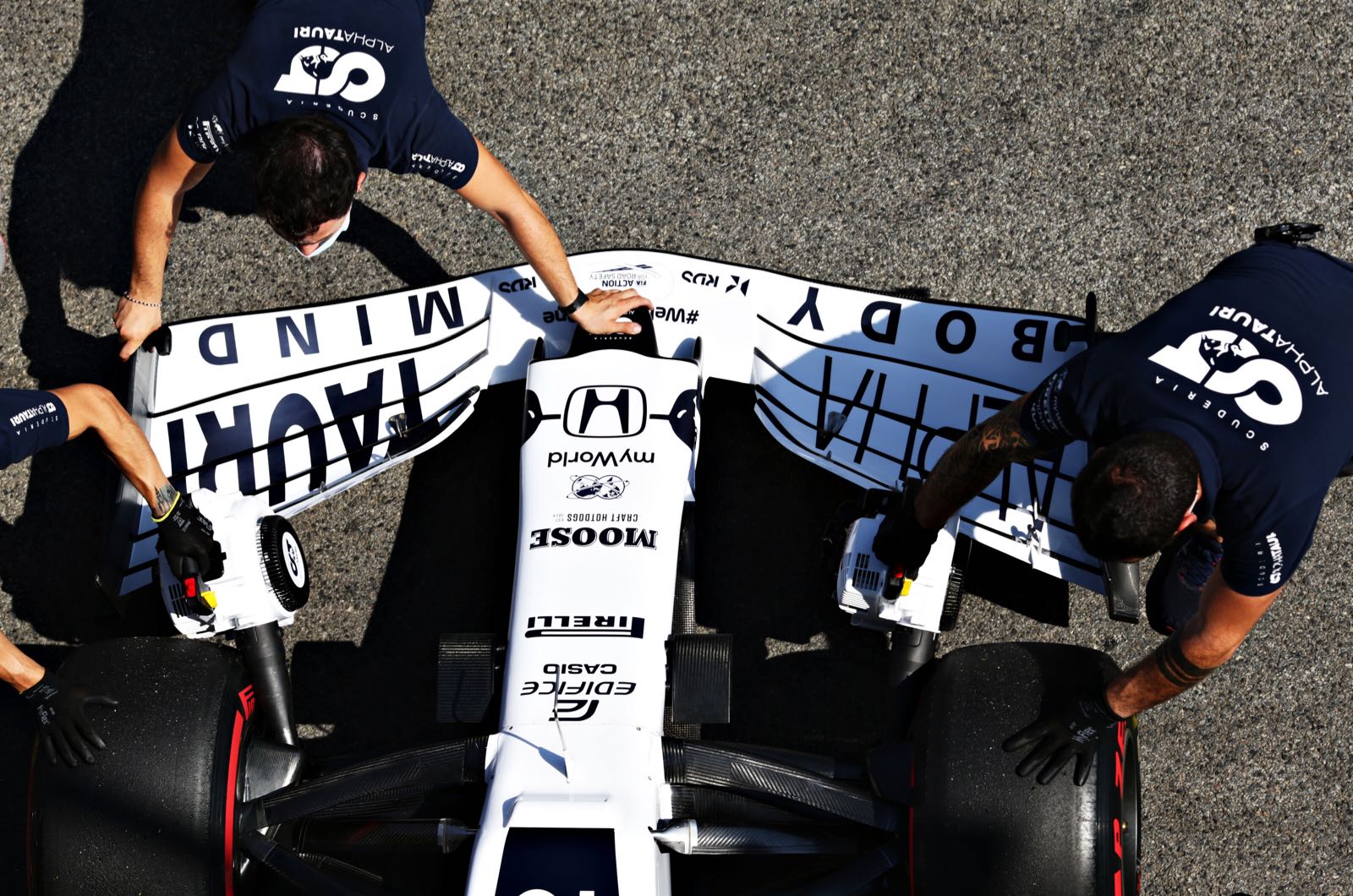 Honda driver Yuki Tsunoda eyes Alpha Tauri seat