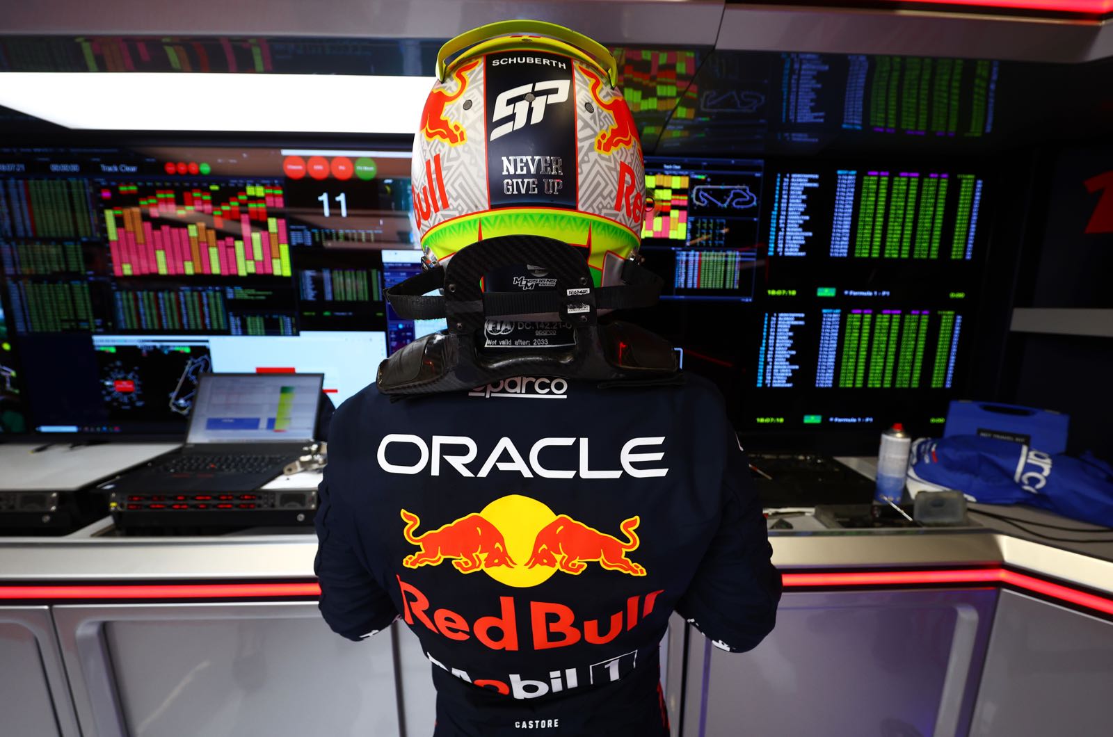 Points gap takes pressure off Perez says Horner